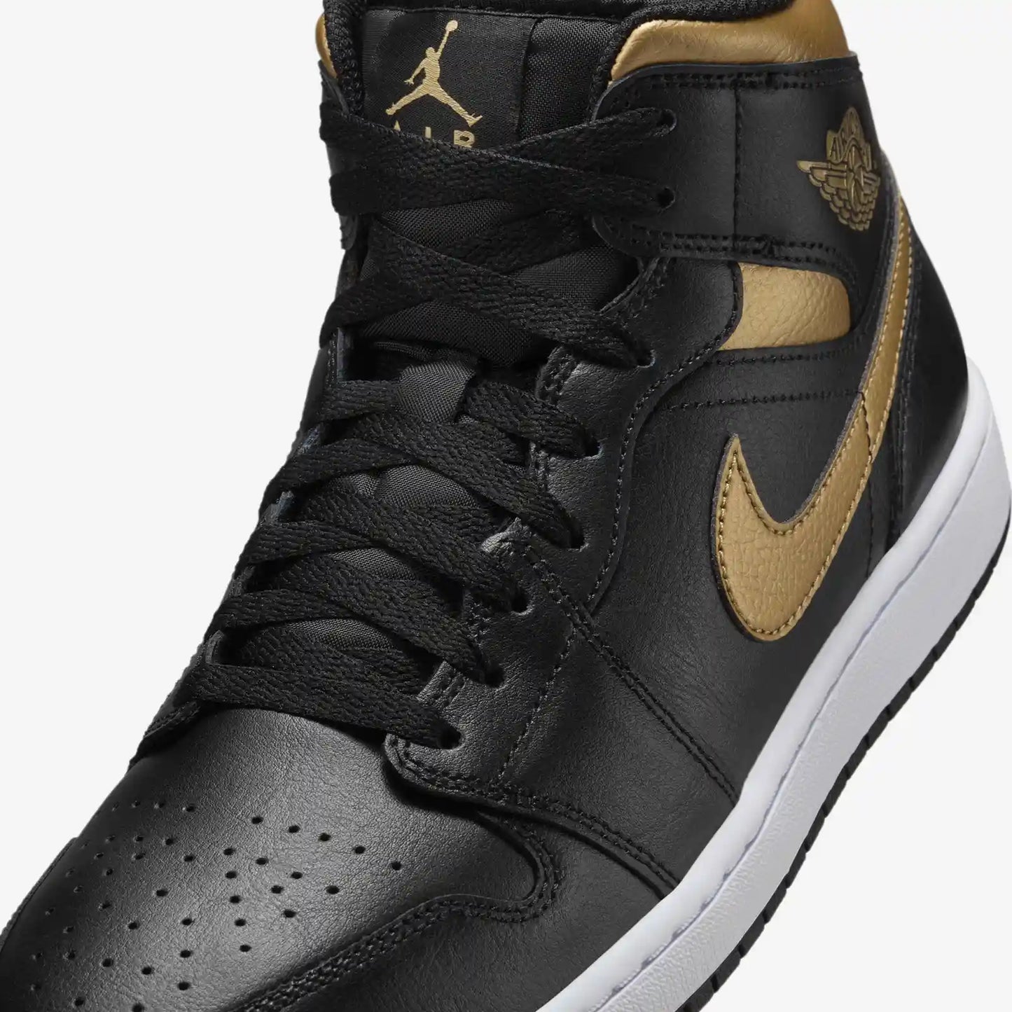 Air Jordan 1 Mid 'Black Gold'