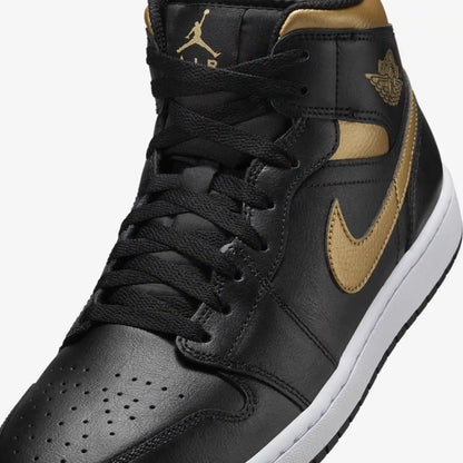 Air Jordan 1 Mid 'Black Gold'