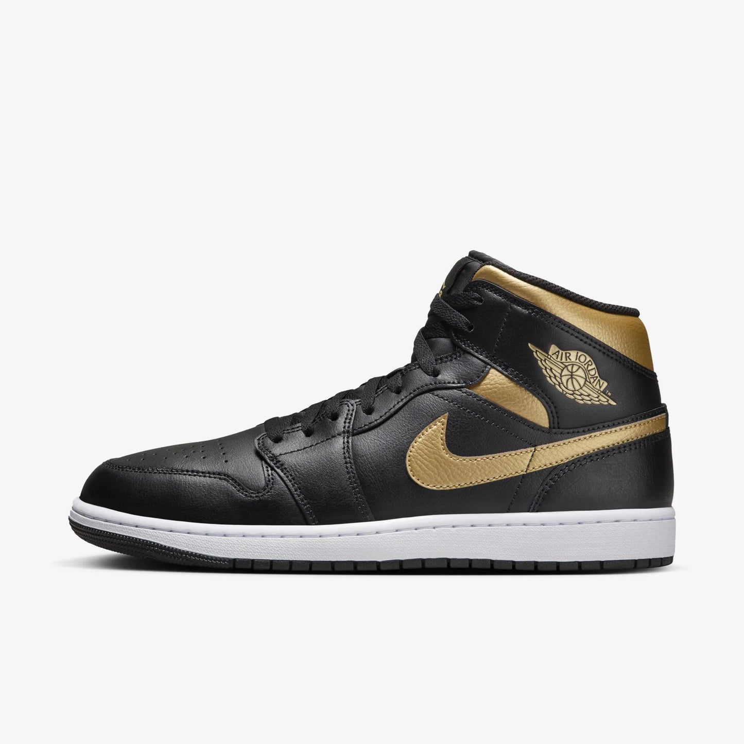 Air Jordan 1 Mid 'Black Gold'