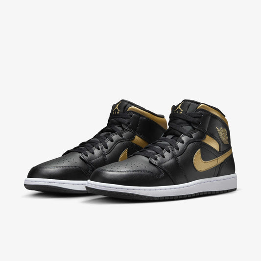 Air Jordan 1 Mid 'Black Gold'